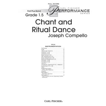 Chant And Ritual Dance by Compello Joseph for Full Score