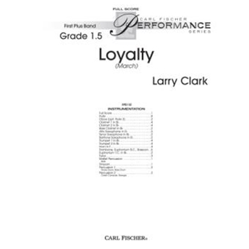 Loyalty by Clark Larry for Full Score