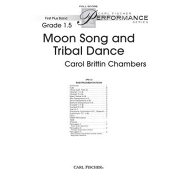 Moon Song and Tribal Dance by Chambers Carol Brittin for Full Score