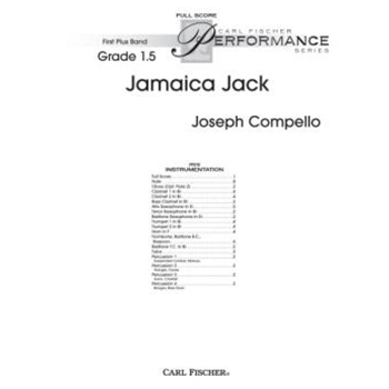 Jamaica Jack by Compello Joseph for Full Score