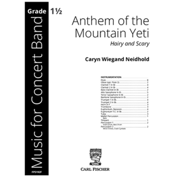 Anthem of the Mountain Yeti Hairy and Scary
