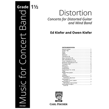 Distortion Concerto for Distorted Guitar and Wind Band