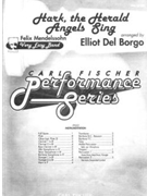 Hark The Herald Angels Sing by Mendelssohn Felix - Del Borgo Elliot - for