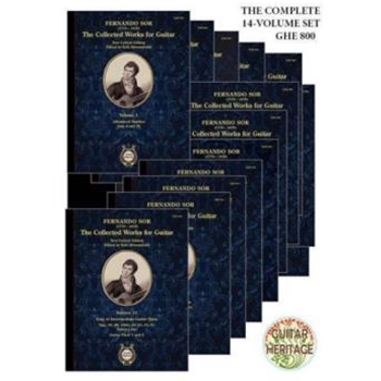 Sor Collected Works Set of 14 Volumes