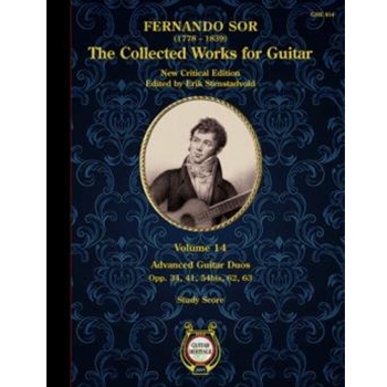 Collected Works for Guitar Vol. 14 Advanced Guitar Duos