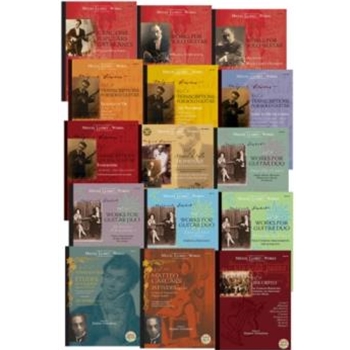 Llobet Guitar Works - Set of 15 Volumes Vol. 1-15