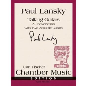 Talking Guitars for Two Guitars by Lansky Paul for 2 Guitars