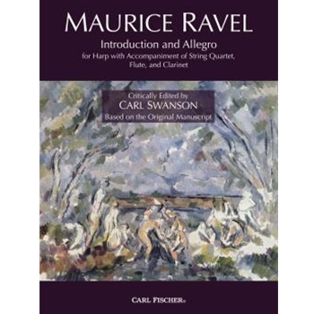 Introduction and Allegro for Harp by Ravel Maurice - Swanson Carl - for Harp