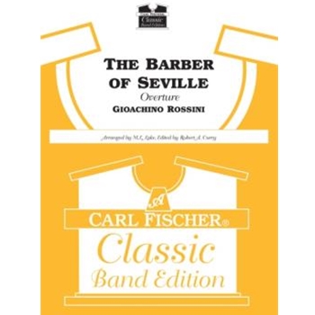 Barber Of Seville Overture by Rossini Gioachino - Lake and Curry - for Concert Band