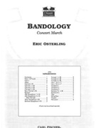 Bandology by Osterling Eric for Condensed Score