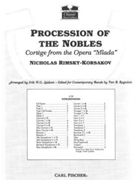 Procession Of The Nobles (Mlada) by Rimsky-Korsakov Nikolai - Leidzen and Ragsdale - for Full Score