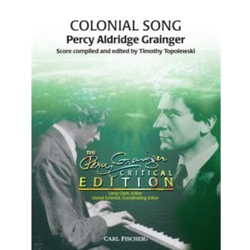 Colonial Song by Grainger Percy Aldridge - Topolewski T - for Concert Band
