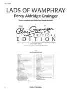 Lads Of Wamphray by Grainger Percy Aldridge - Kreines Joseph - for Full Score