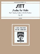 Studies For The Violin Opus 32 by Sitt Hans for Violin Method (Book 1)
