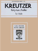 42 Studies by Kreutzer Rodolphe - Singer E - for Violin Method