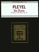 Six Duos by Pleyel Ignaz Joseph for