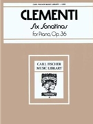 Sonatinas Opus 36 by Clementi Muzio for Piano