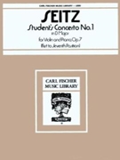 Student's Concerto #1 In D Opus 7 by Seitz Friedrich for Violin and Piano (#1)