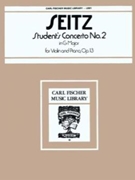 Student's Concerto #2 In G Opus 13 by Seitz Friedrich for Violin and Piano (#2)