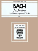 6 Sonatas For Unaccompanied Violin by Bach Johann Sebastian - Auer Leopold - for Violin Sol