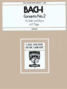 Concerto #2 In E Major by Bach Johann Sebastian - Spiering - for Violin and Piano