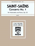 Concerto #1 Opus 33 by Saint-Saens Camille for Cello Solo