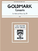 Concerto Opus 28 by Goldmark Karl for Violin and Piano