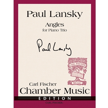 Angles for Piano Trio by Lansky Paul for Piano Trio