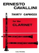 30 Caprices by Cavallini Ernesto for Clarinet Method