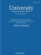 University String Orchestra Album by - Stoessel Albert - for Full Score