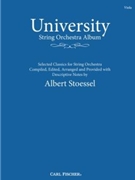 University String Orchestra Album by - Stoessel Albert - for Viola