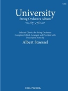 University String Orchestra Album by - Stoessel Albert - for Cello