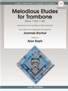 Melodious Etudes For Trombone Book 1 by Bordogni Marco - Rochut / Raph - for Trombone Method