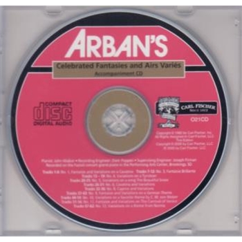 Arbans Complete Conservatory - CD ACCOMP by Arban Jean-Baptiste - Gordon / Goldman - CD ONLY for Accompaniment CD