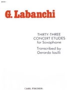 33 Concert Etudes by Labanchi / iasilli for Saxophone Method (Book 1)