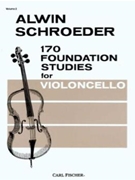 170 Foundation Studies Volume 2 by Schroeder A - Schroeder Alwin - for Cello Method (Vol 2)