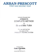 Arban-Prescott 1st & 2nd Year by Arban Jean-Baptiste - Prescott G - for Tuba Method