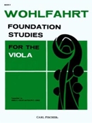 Foundation Studies Bk 2 by Wohlfahrt/Issac/Lewi for Viola Method (Book 2)