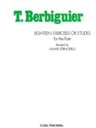 18 Exercises Or Etudes by Berbiguier Benoit - Stringfield L - Lamar Stringfield for Flute Method