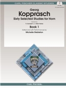 60 Selected Studies Book 1 by Kopprasch Georg - Gumpert - for French Horn Method