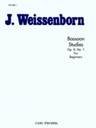 Bassoon Studies Opus 8 No 1 by Weissenborn J - No 1 - for Bassoon Method