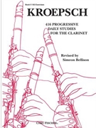 416 Progressive Daily Studies Volume 2 by Kroepsch F - Bellison Simeon - for Clarinet Method