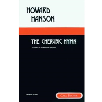 Cherubic Hymn Opus 37 by Hanson Howard - Hurlbut Stephen A - for SATB