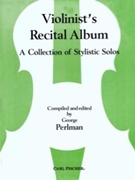 Violinist's Recital Album by Weber Carl Maria von - Perlman George - for Violin Collection