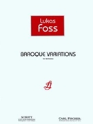 Baroque Variations by Lukas Foss for