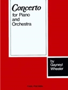 Concerto For Piano & Orchestra by Wheeler for 2 Piano 4 Hands