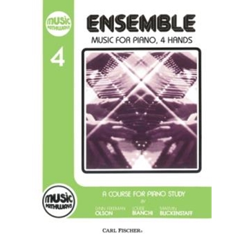 Music Pathways Ensemble 4 by Blicke Olson Bichani for 1 Piano 4 Hands