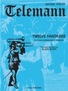 12 Fantasies by Telemann Georg Philipp - Raph Alan - Alan Raph for Trombone Solo