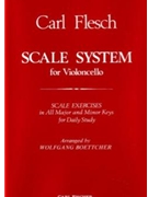 Scale System by Flesch Carl - Boettcher Wolfgang - for Cello Method