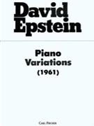Piano Variations by Epstein David for